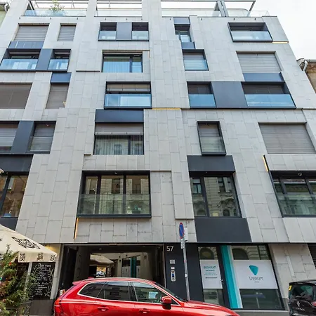 New Penthouse W Double Parking, Panoramic Balcony Будапешт
