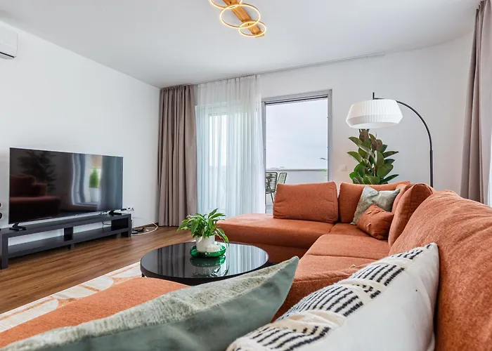 New Penthouse W Double Parking, Panoramic Balcony Budapest
